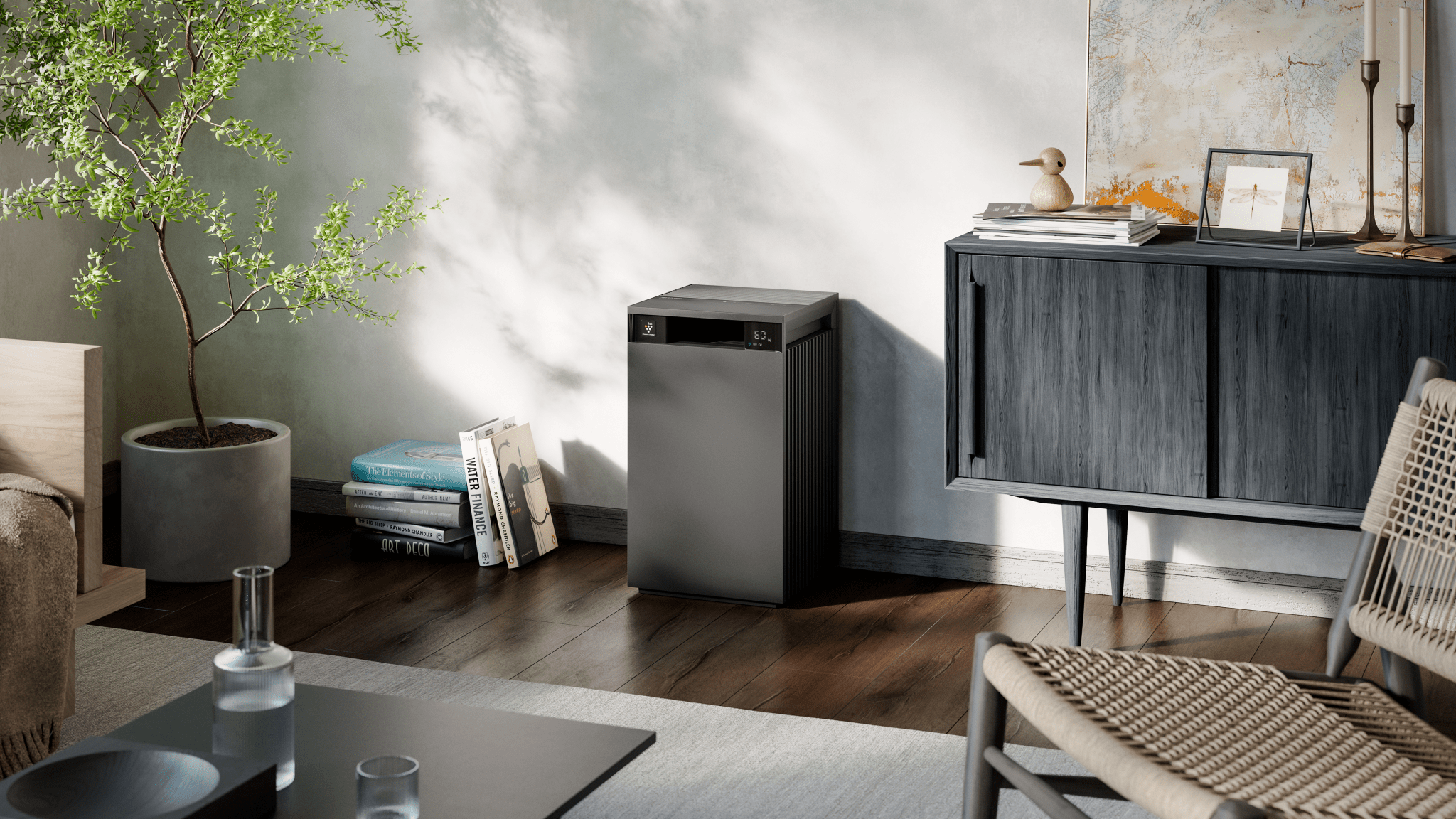 מטהר אוויר חכם FX-S120 עד 84 מ״ר - Sharp Air Purifier