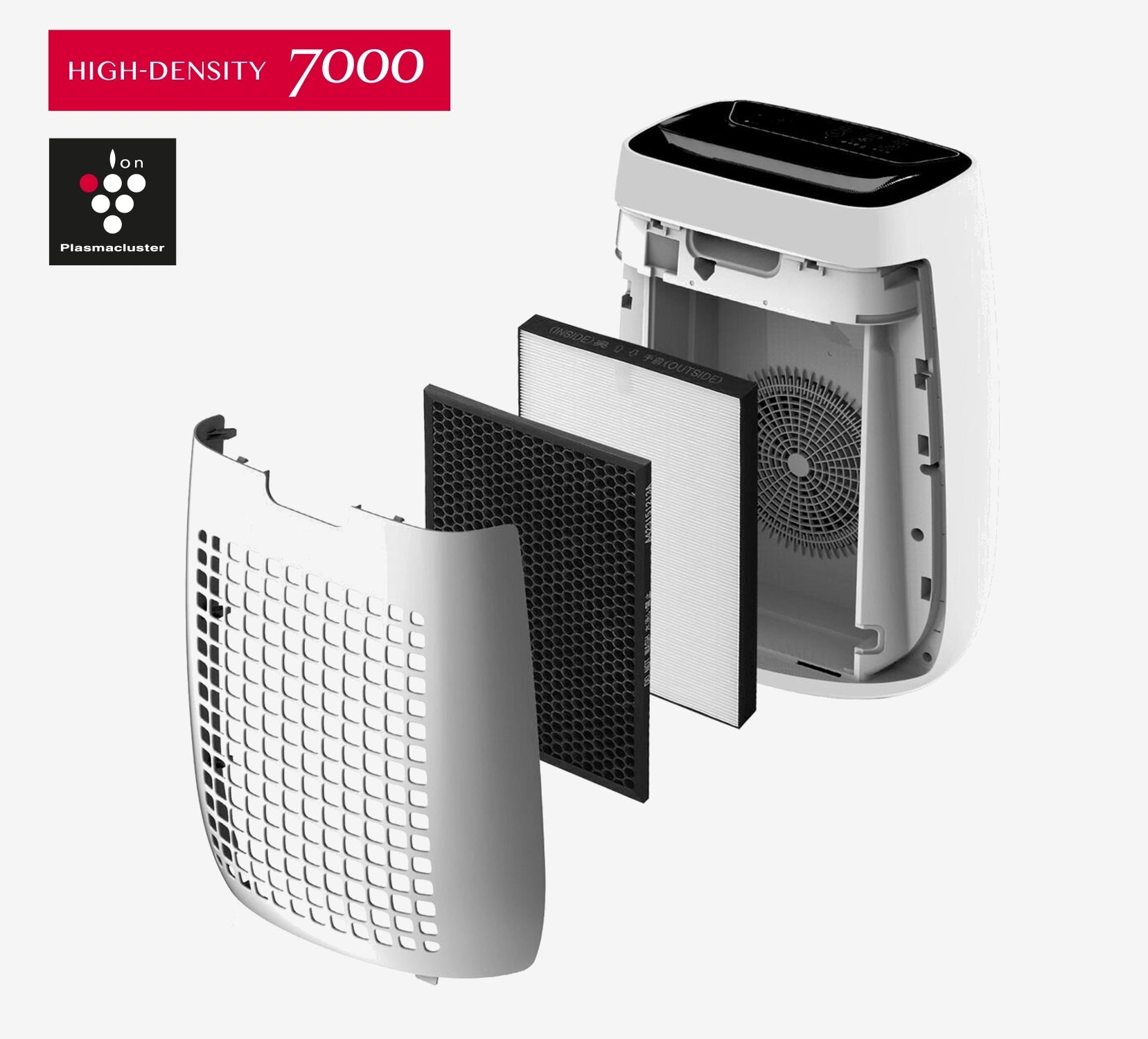 מטהר אוויר חכם FP-J50 עד 40 מ״ר - Sharp Air Purifier