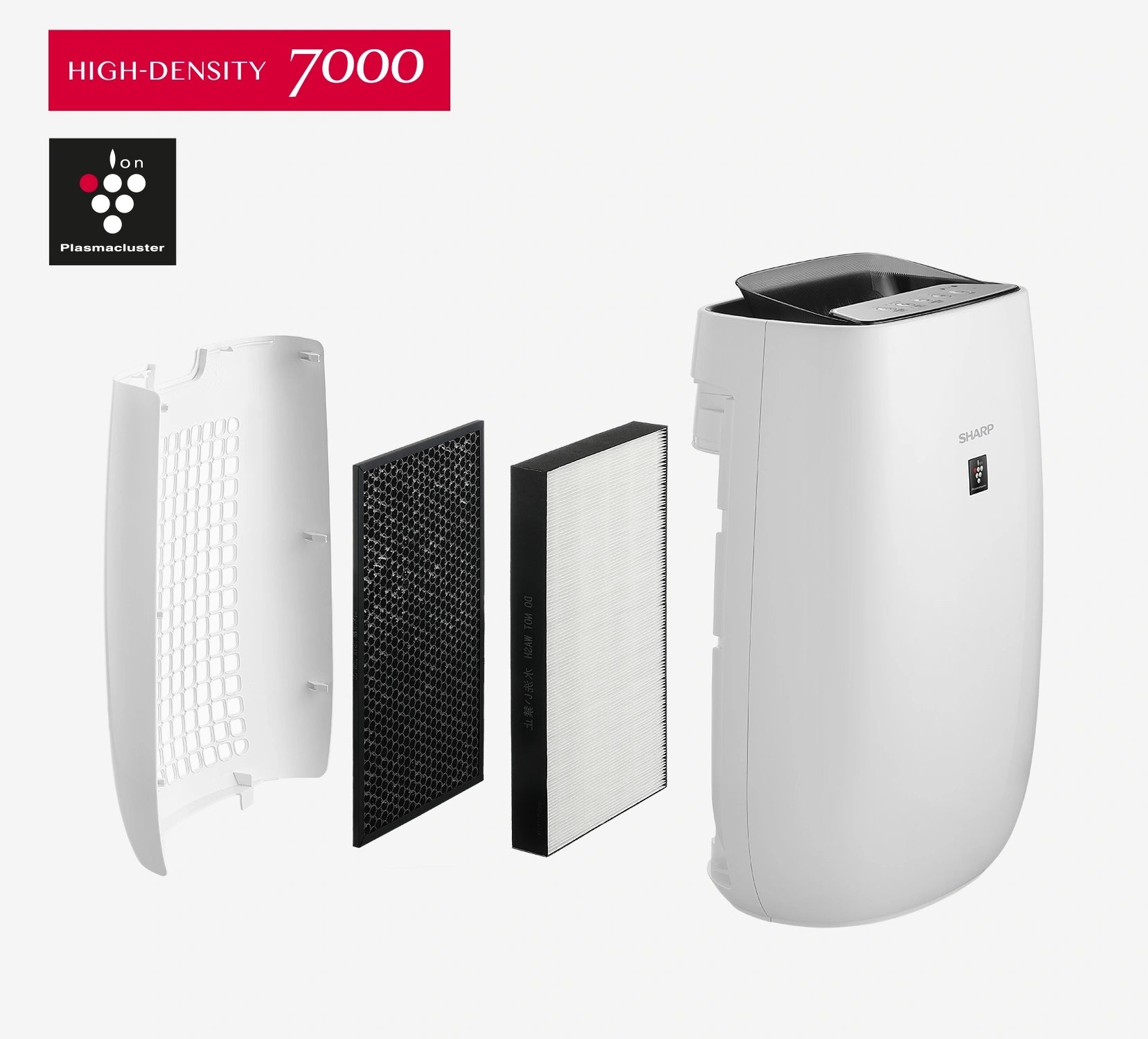 מטהר אוויר חכם FP-J50 עד 40 מ״ר - Sharp Air Purifier