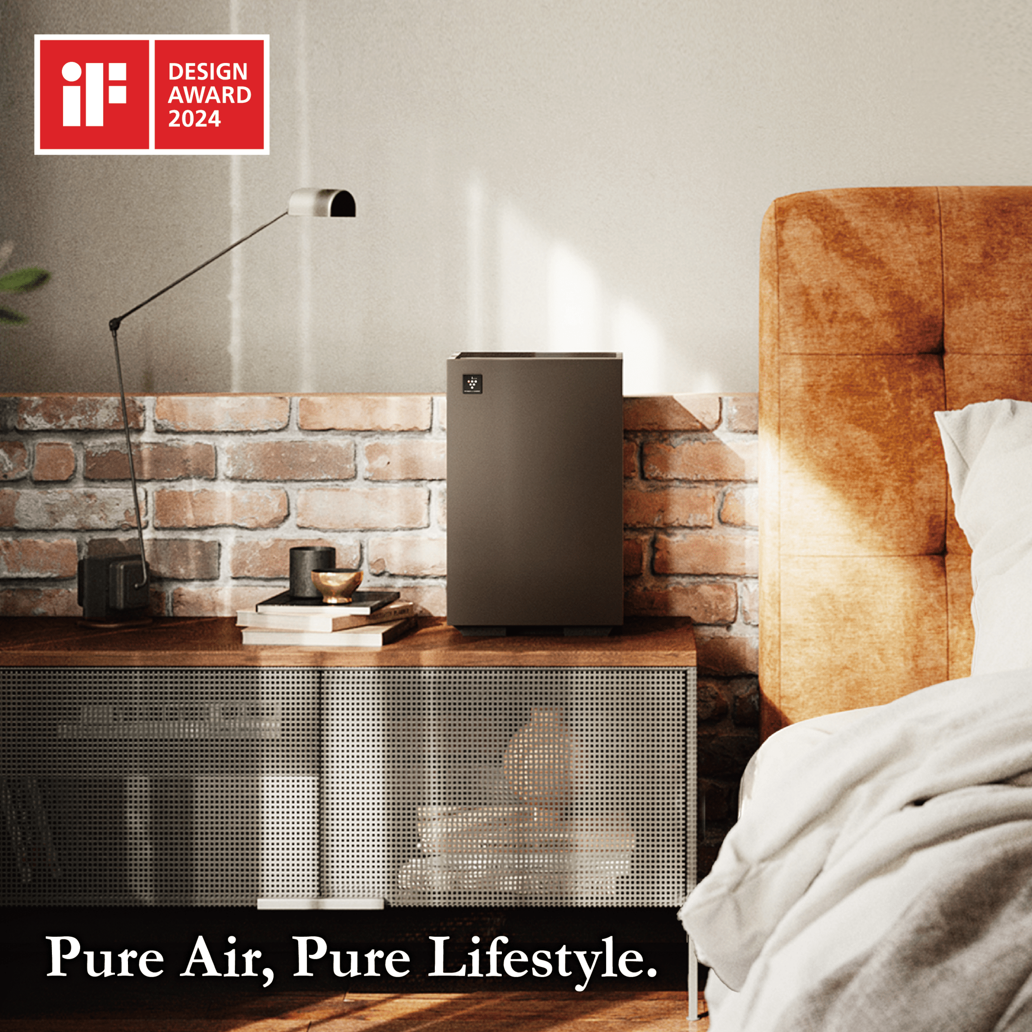 מטהר אוויר חכם FP-S40 עד 30 מ״ר - Sharp Air Purifier