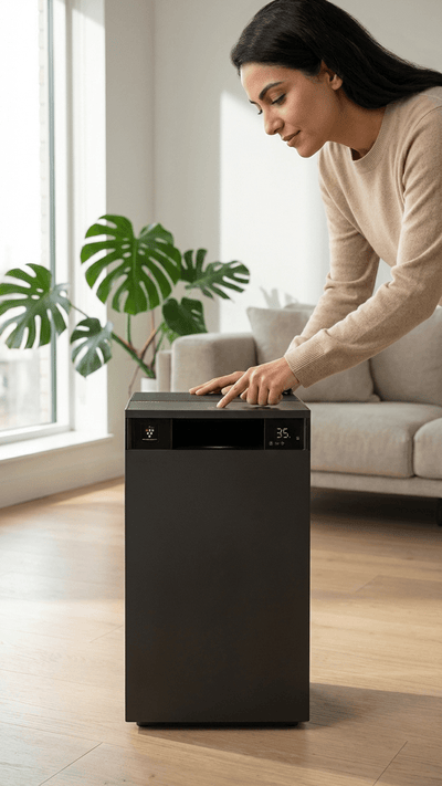 מטהר אוויר חכם FX-S120 עד 84 מ״ר - Sharp Air Purifier